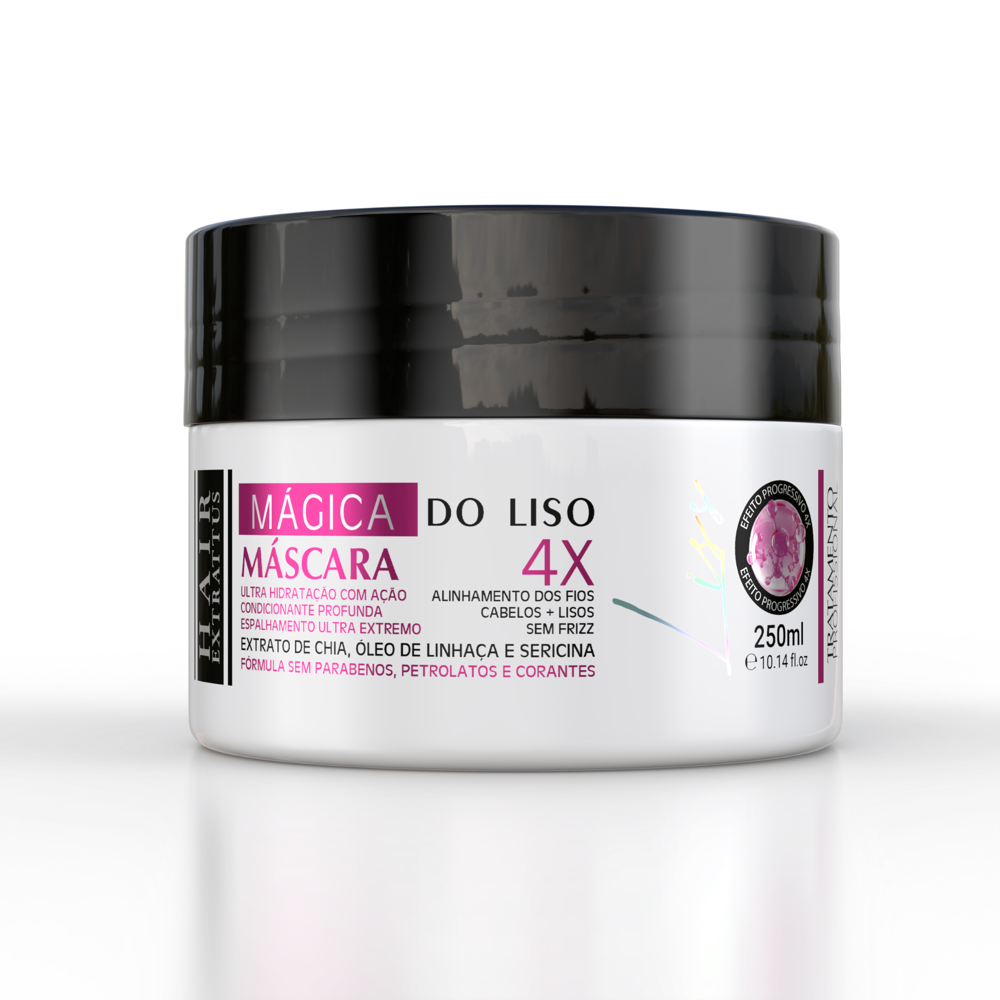 Máscara Mágica do Liso 4X Hair Extrattus 250ml