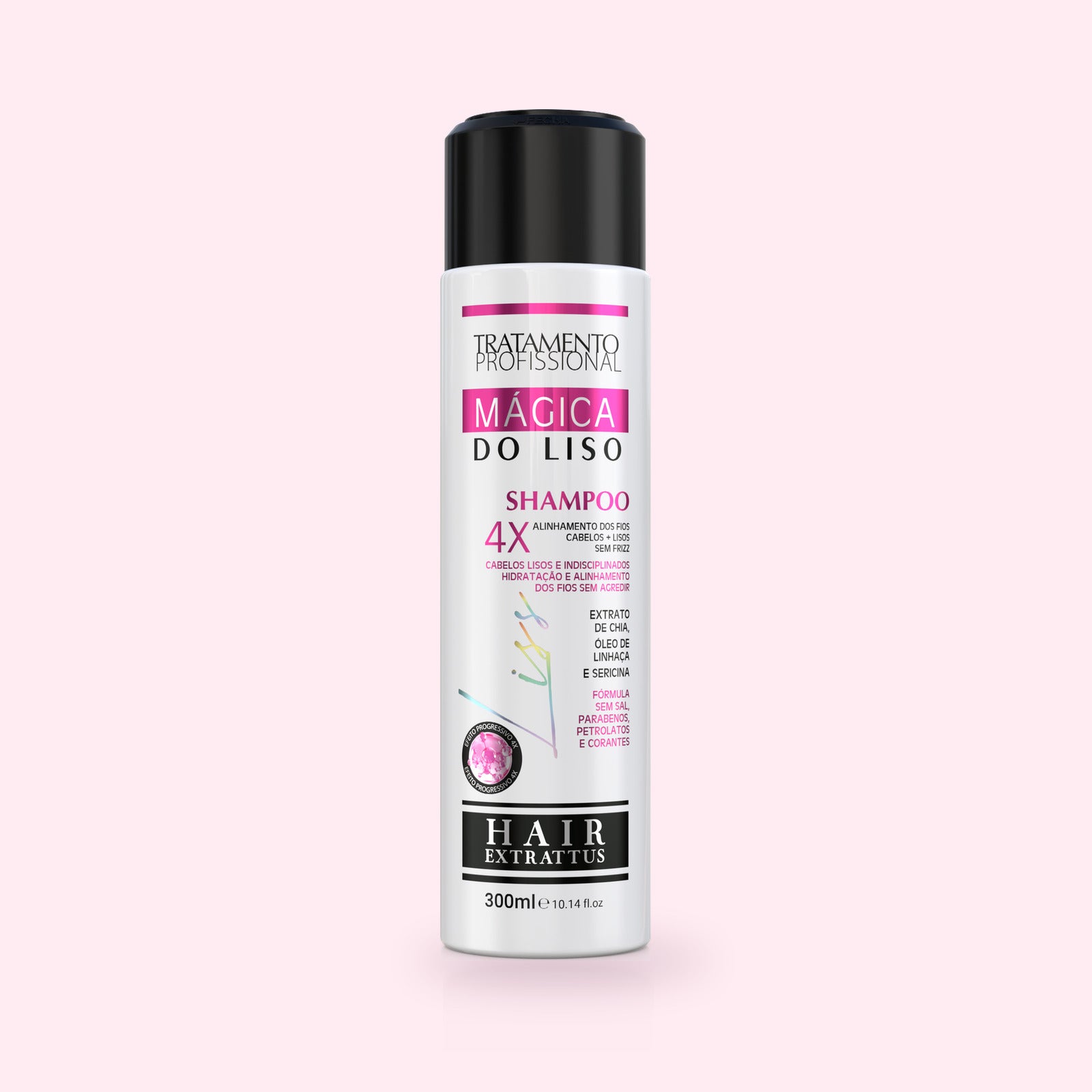 Shampoo Mágica do Liso 4X Hair Extrattus 300ml